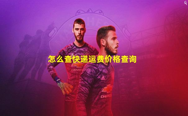 怎么查快递运费价格查询