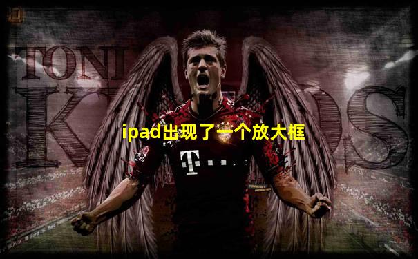 ipad出现了一个放大框