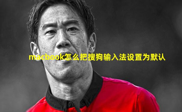 macbook怎么把搜狗输入法设置为默认