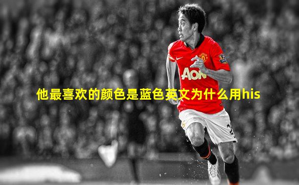 他最喜欢的颜色是蓝色英文为什么用his